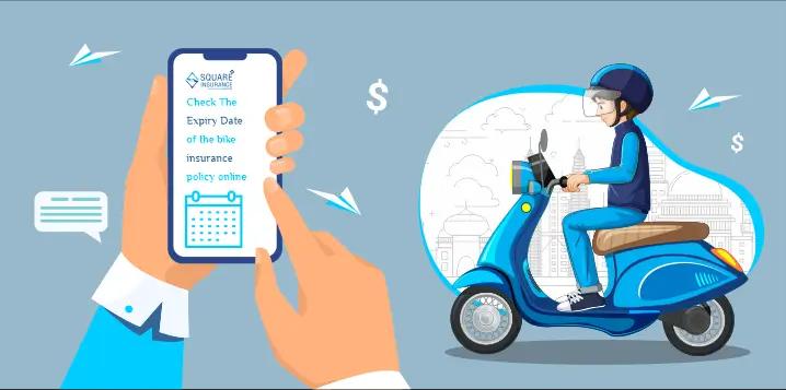 How to check the expiry date of the bike insurance policy online.