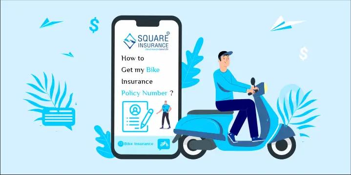 How to get my bike insurance policy number?