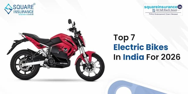 Top 7 Electric Bikes in India for 2026 Top 7 Electric Bikes in India for 2026